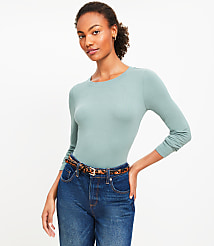 Long Sleeve Crew Neck Tee carousel Product Image 1