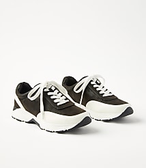 Chunky Lace Up Sneakers carousel Product Image 1