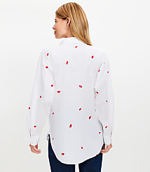 Lips Everyday Oversized Pocket Shirt carousel Product Image 2