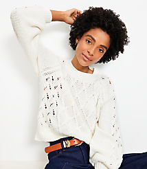 Petite Textured Stitch Sweater carousel Product Image 2