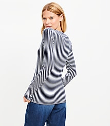 Love Stripe Long Sleeve Everyday Tee carousel Product Image 2