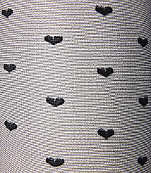 Heart Sheer Control Top Tights carousel Product Image 2