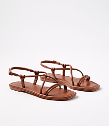 Skinny Strappy Sandals carousel Product Image 1
