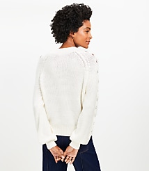 Petite Textured Stitch Sweater carousel Product Image 3