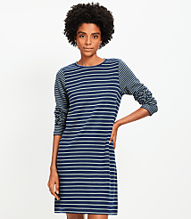 Striped Terry Mini Dress carousel Product Image 2