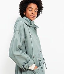 Twill Hooded Anorak carousel Product Image 3