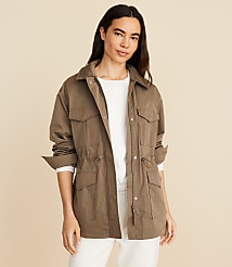 Lou & Grey Water Resistant Utility Jacket carousel Product Image 1