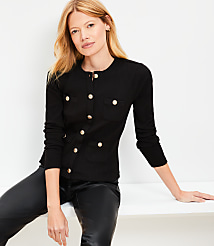 Petite Pocket Cardigan Top carousel Product Image 2