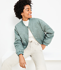 Quilted Bomber Jacket carousel Product Image 3
