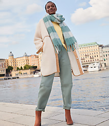 Petite Utility Barrel Pants in Twill carousel Product Image 1