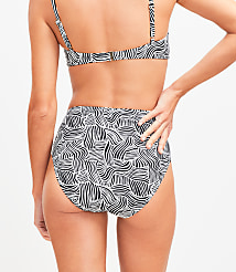 LOFT Beach Spiral High Waist Bikini Bottom carousel Product Image 3