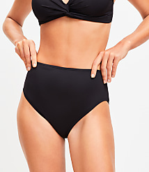 LOFT Beach High Waist Bikini Bottom carousel Product Image 2