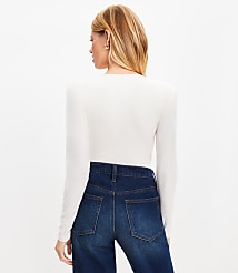Petite Wrap Bodysuit carousel Product Image 3