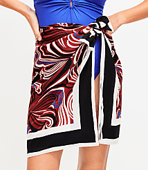 LOFT Beach Swirl Sarong carousel Product Image 2