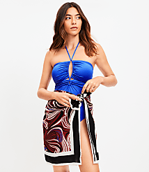 LOFT Beach Swirl Sarong carousel Product Image 1