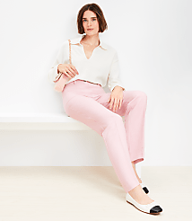 Parker Straight Pants in Melange carousel Product Image 1
