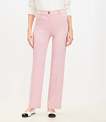 Parker Straight Pants in Melange carousel Product Image 2