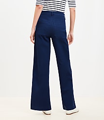 Relaxed Straight Pants in Twill carousel Product Image 2