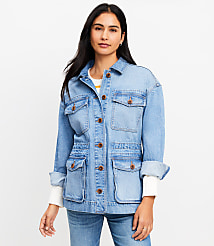 Denim Utility Jacket carousel Product Image 3