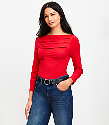 Ruched Off The Shoulder Top carousel Product Image 1