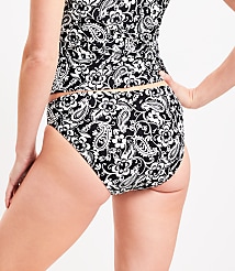 LOFT Beach Paisley Classic Bikini Bottom carousel Product Image 3