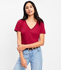 Everyday V-Neck Tee carousel Product Image 1