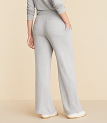 Lou & Grey Heathered Signaturesoft Wide Leg Pants carousel Product Image 3