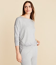 Lou & Grey Heathered Signaturesoft Side Tie Top carousel Product Image 2