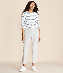 Lou & Grey Wanderweave Straight Leg Pants carousel Product Image 1