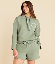 Lou & Grey Fleece Drawstring Shorts carousel Product Image 1