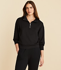 Lou & Grey Scubasoft Half Zip Top carousel Product Image 3