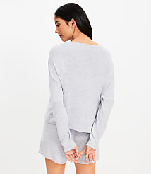 Heathered Pajama Set carousel Product Image 3