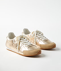 Metallic Low Profile Sneakers carousel Product Image 1