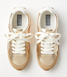 Metallic Low Profile Sneakers carousel Product Image 3