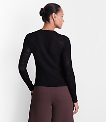 Petite LOFT Versa Ribbed Sweater carousel Product Image 2