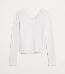 LOFT Versa V-Neck Cardigan Top carousel Product Image 5