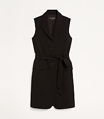 LOFT Versa Seasonless Stretch Vest Mini Pocket Dress carousel Product Image 5