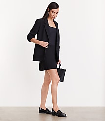 LOFT Versa Crepe Drape Oversized Blazer carousel Product Image 1
