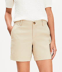 Curvy Monroe Chino Shorts carousel Product Image 1