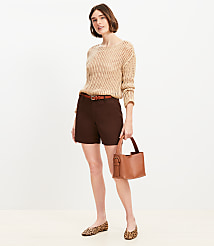 Petite Monroe Chino Shorts carousel Product Image 1
