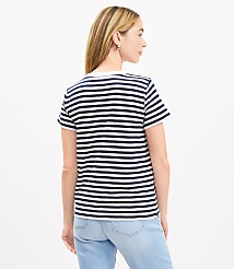 Striped Everyday Crew Tee carousel Product Image 3