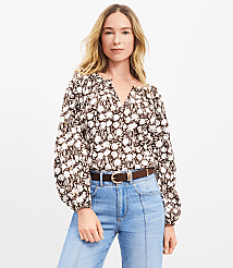 Tulip Button Sleeve Blouse carousel Product Image 2