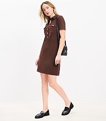 Ponte Mini Pocket Dress carousel Product Image 1