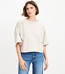 Cinched Shoulder Modern Sweatshirt carousel Product Image 2