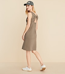 Petite Lou & Grey Sandwashed Cutout Back Mini Dress carousel Product Image 1