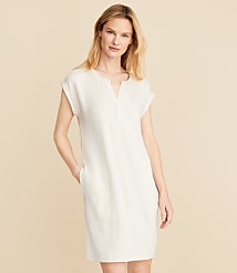 Lou & Grey Signaturesoft Split Neck Pocket Dress carousel Product Image 2
