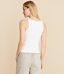Lou & Grey Softened Ribbed Tank Top carousel Product Image 3