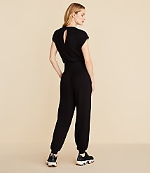 Lou & Grey Signaturesoft V-Neck Jumpsuit carousel Product Image 2