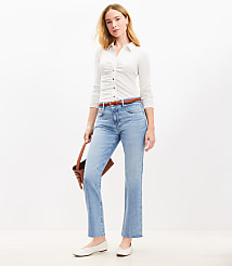 Fresh Cut Mid Rise Slim Jeans in Classic Mid Wash carousel Product Image 1
