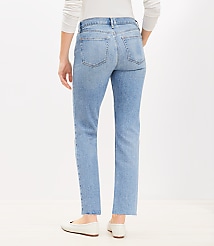 Fresh Cut Mid Rise Slim Jeans in Classic Mid Wash carousel Product Image 3